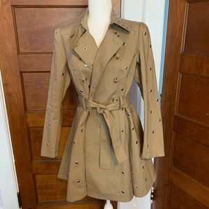 RED VALENTINO TRENCH COAT FITS S/M